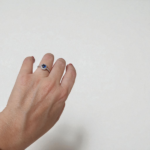 Anillo Mónac azul