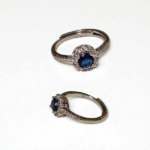 Anillo Mónac azul