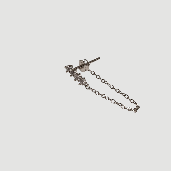 Mini pendiente Brillio silver