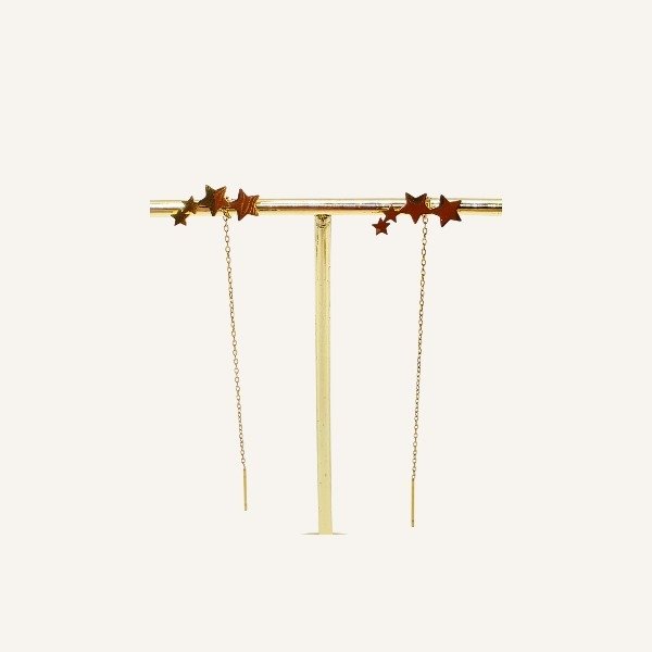 Pendientes Cielo gold
