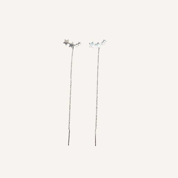 Pendientes Cielo silver