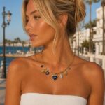Collar Paseo marino gold