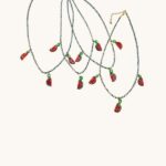 Collar Watermelon en la orilla